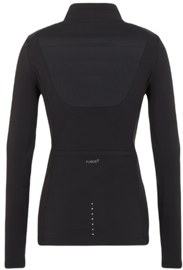 Женская теннисная куртка EA7 Woman Jersey Bomber Jacket - черный