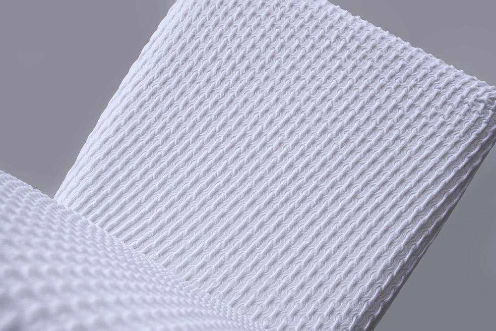 Чехол на стул без оборки Стрейч, цвет Белый, Набор 6 шт.