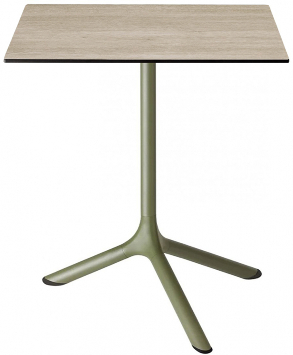 Стол ламинированный обеденный Scab Design Tripe, оливковый, состаренный дуб тортора