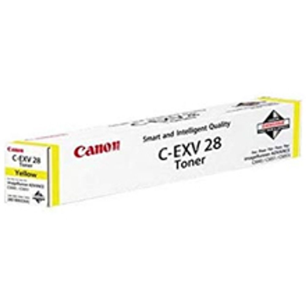 Тонер-картридж CANON C-EXV-28 Y (2801B002) желтый