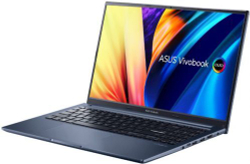 Ноутбук ASUS Vivobook 15X OLED M1503IA-L1038 15.6"FHD (1920 x 1080) /OLED/600NITS/Ryz 5 4600H /16Gb/512Gb SSD/DOS синий