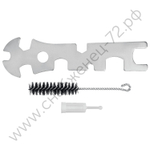 ЗУБР PRO 600, HVLP, 1.7 мм, пневматический краскопульт с верхним бачком, Профессионал (06563-1.7)