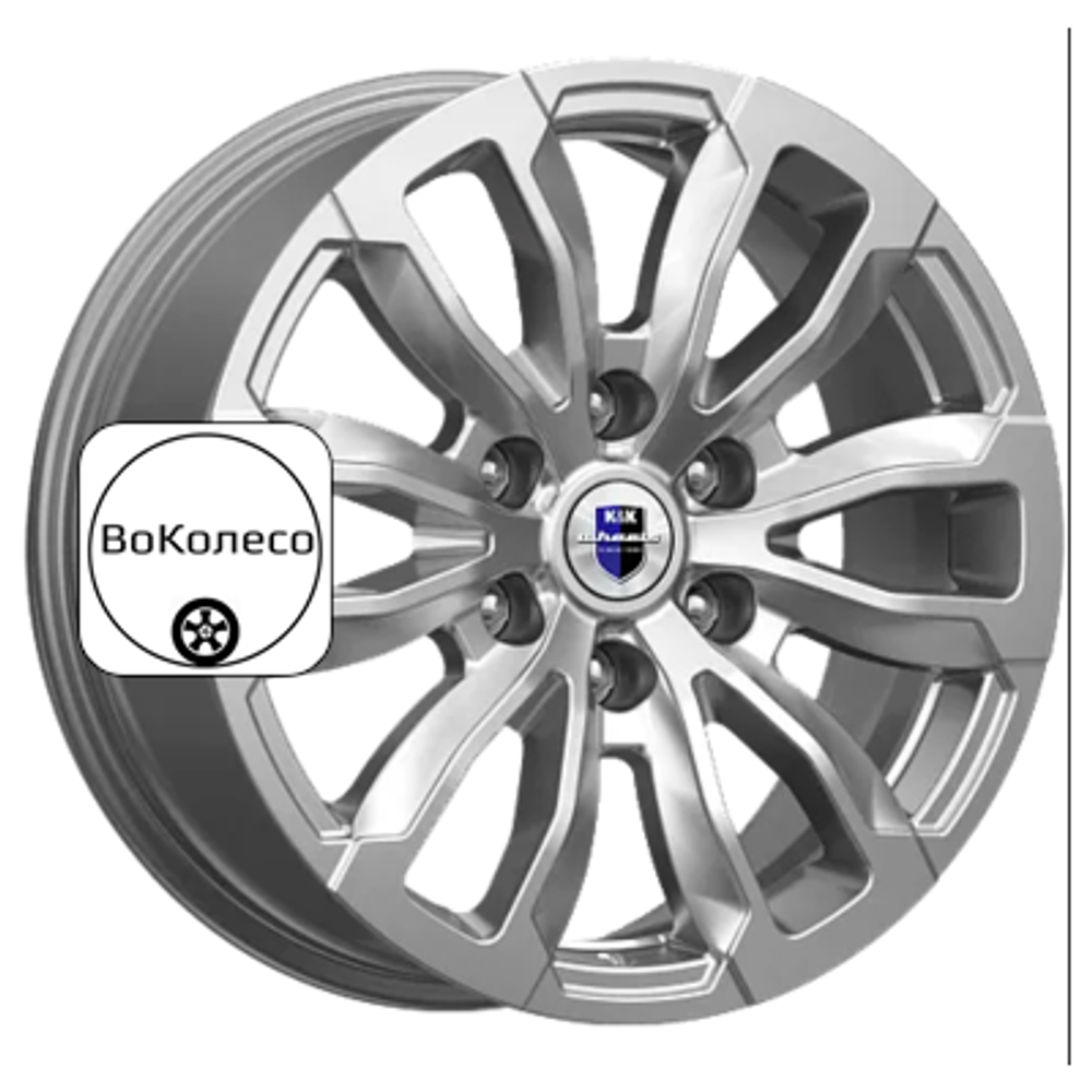 7,5x18/6x139,7 ET25 D106,1 Меконг (КС959) Дарк платинум K&K