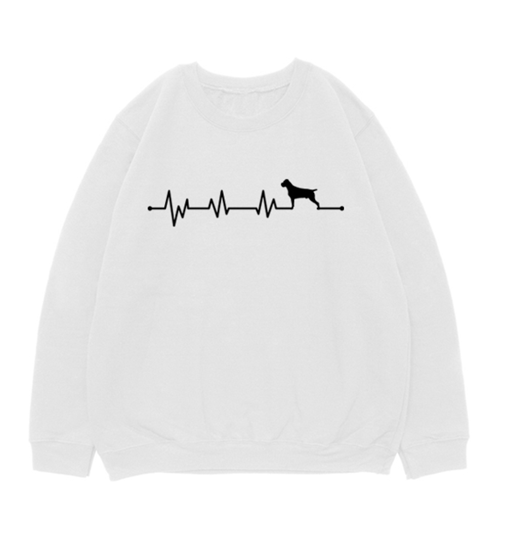 Свитшот "Кане Корсо - сердечный ритм"