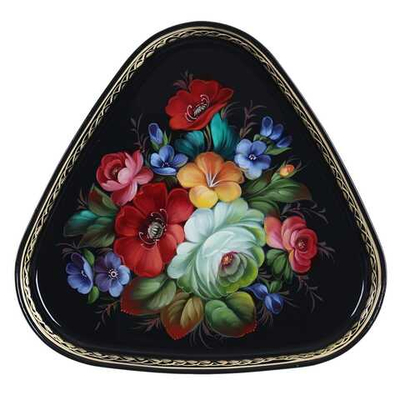 Zhostovo metal tray A8D180526313