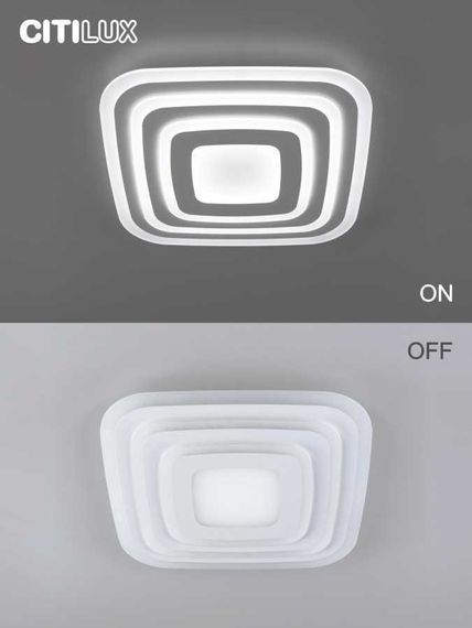 Потолочный светодиодный светильник Citilux Триест Смарт CL737A100E