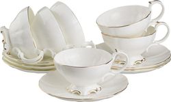 Чайный набор lefard на 6 пер. 12 пр. 250 мл )