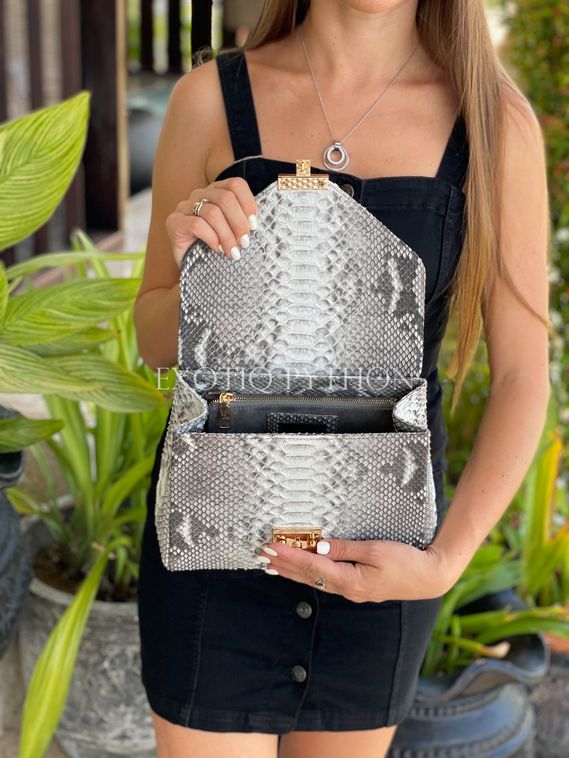 Сумка из кожи питона BG-454