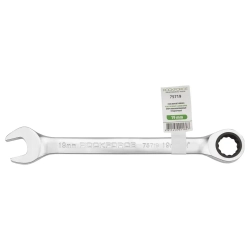 Ключ комбинированный трещоточный 19мм RockForce##Rock FORCE RF-75719