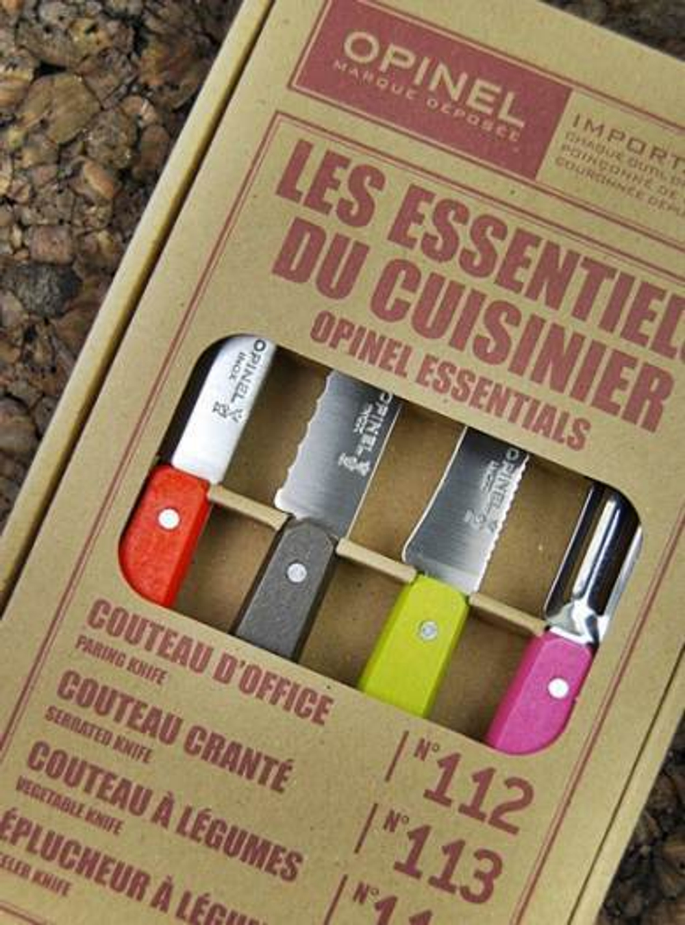 Набор столовых ножей Opinel Les Essentiels