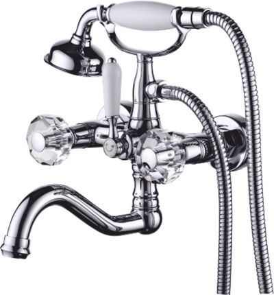 09036 Смеситель двухвентельный  для ванны "GANZER