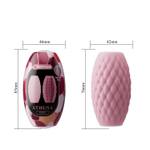 Розовый нереалистичный мастурбатор Athena (Цвет: розовый)