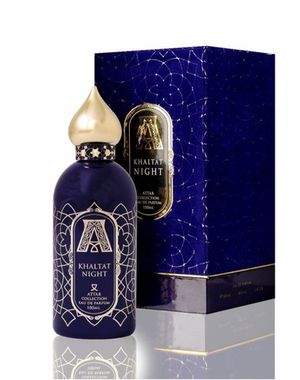 синий флакон Attar Collection Khaltat Night