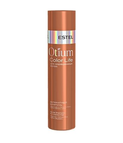 Деликатный шампунь для окрашенных волос Otium Color Life  250 мл