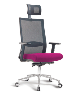 Брента/Brenta кресло операторское со спинкой-сеткой на пятилучие