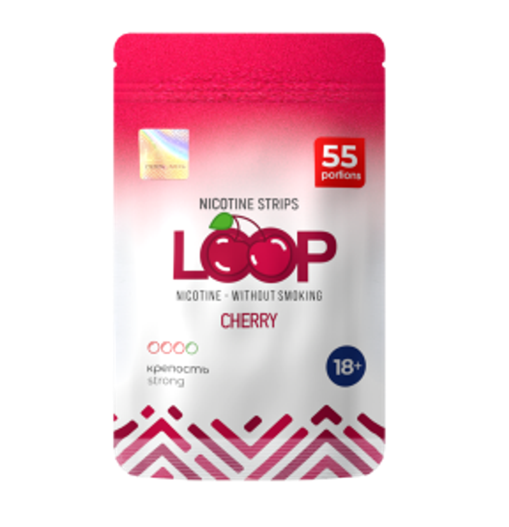 LOOP CHERRY НИКОТИНОВЫЕ ПЛАСТИНКИ (12 МГ) - ВИШНЯ