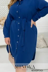 Платье 2425-электрик Minova