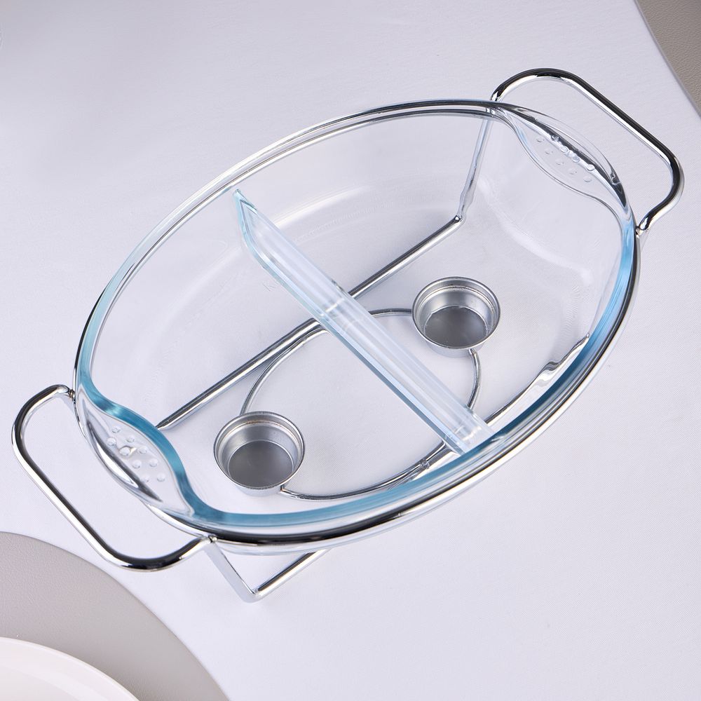 МАРМИТ AGNESS ОВАЛЬНЫЙ 2 ОТСЕКА SILVER 2,6L