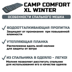 Спальный мешок Camp Comfort Winter