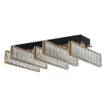 Citilux PALANT CL325252 LED Люстра хрустальная Чёрный+Бронза