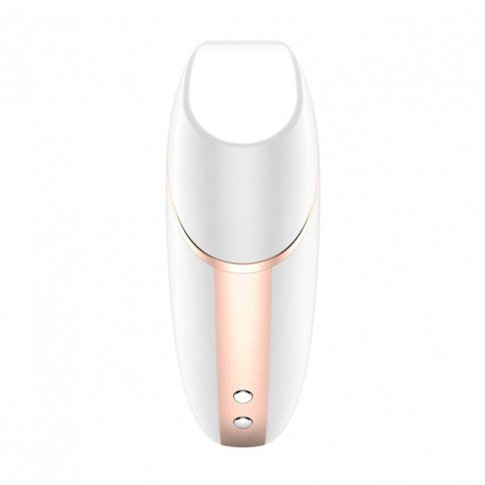 Белый вакуум-волновой вибростимулятор 9см Satisfyer Love Triangle