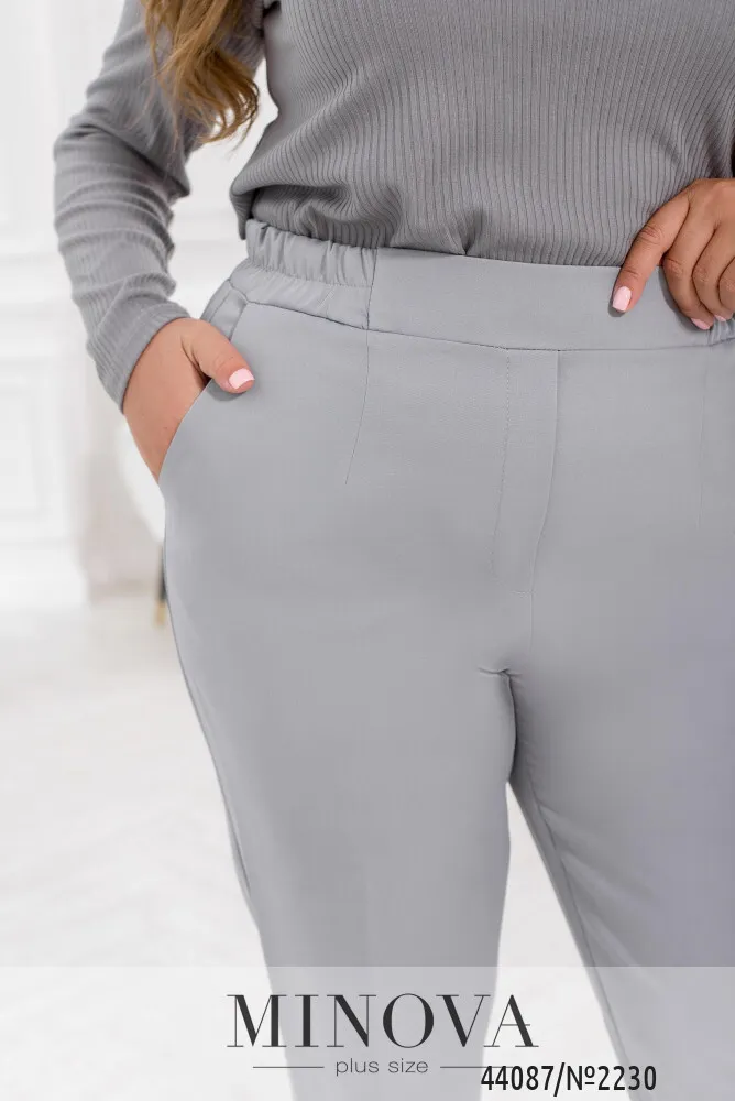 Брюки 2230-серый Minova