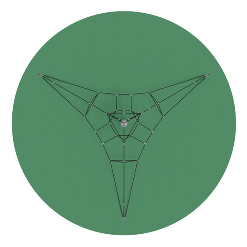 Игровая сетка Пирамида(на резиновое покрытие) СК 2.05.05-РК