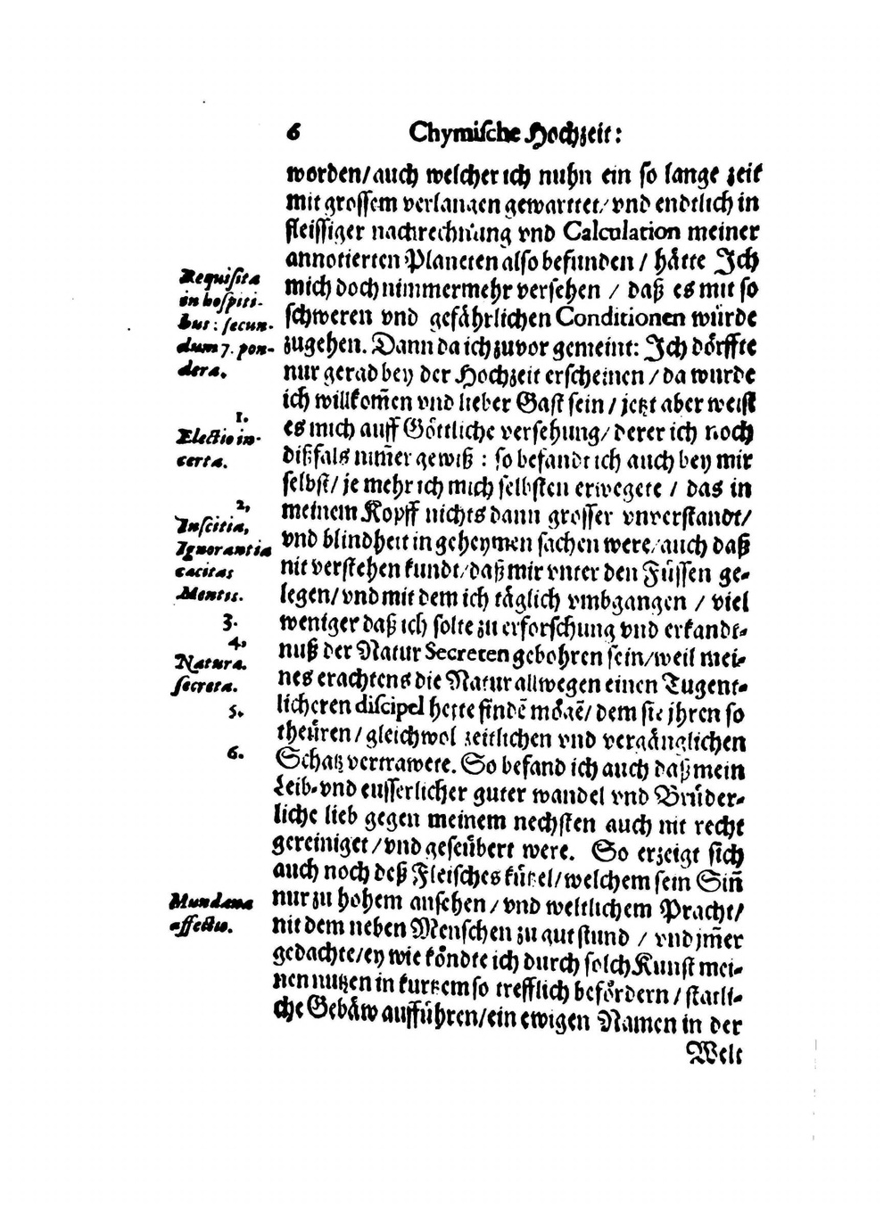 Chymische Hochzeit | C. Rosencreutz