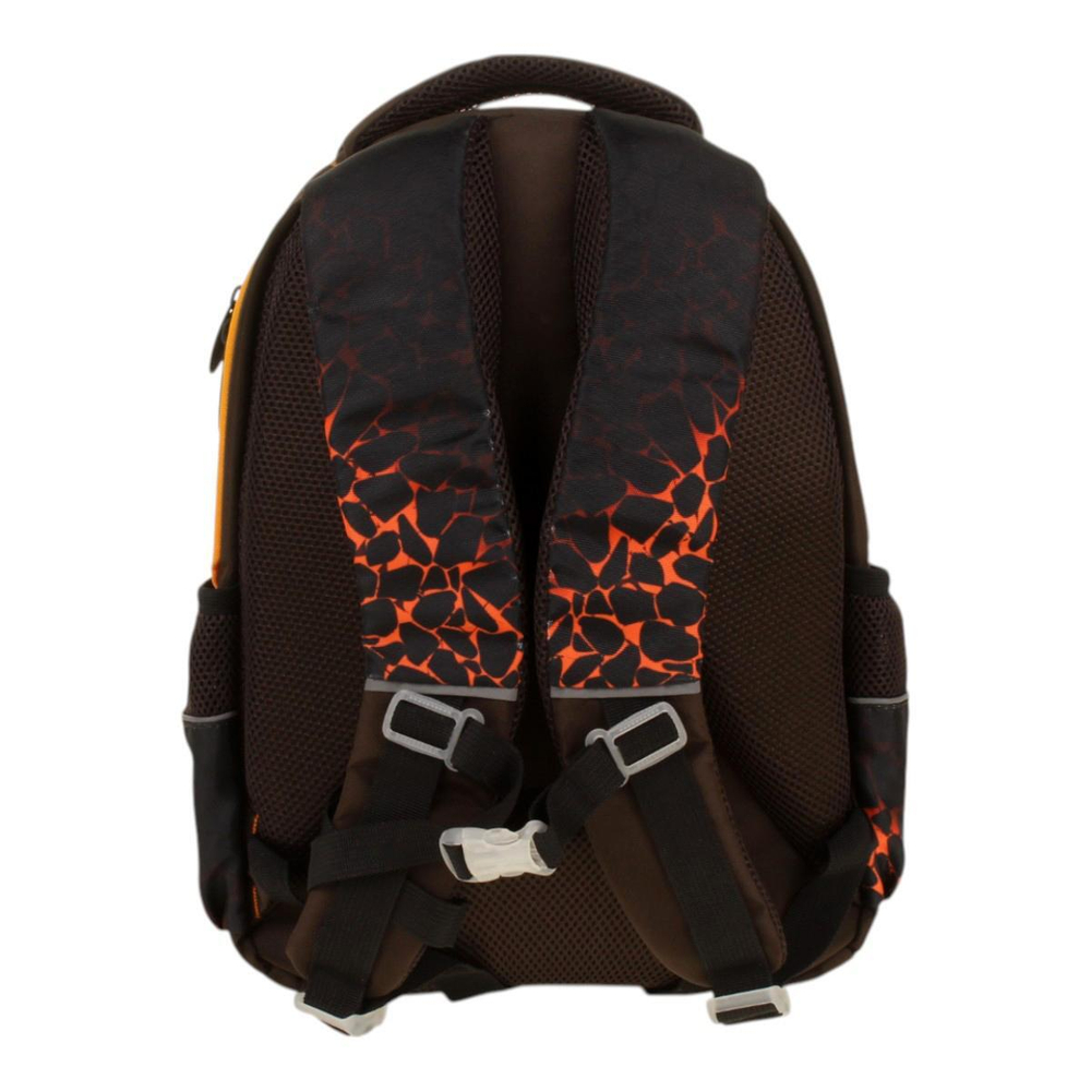 Ранец школьный Гармония 40*28*18см, анатом. спинкой, 1 отдел, 2 кармана, 2 боковых кармана "Дино" (