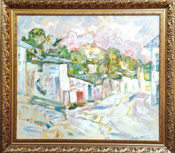 Картина Толочко В.И. "Бахчисарай. Улочка." холст/масло 70х80