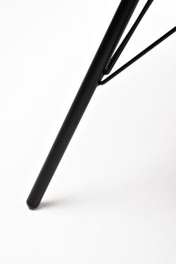 "Конте" интерьерный стол из HPL круглый Ø70см, цвет "серый гранит"