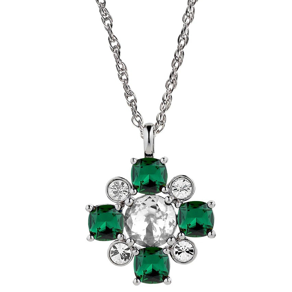 Колье Dyrberg Kern SASSI SS EMERALD GREEN 430065