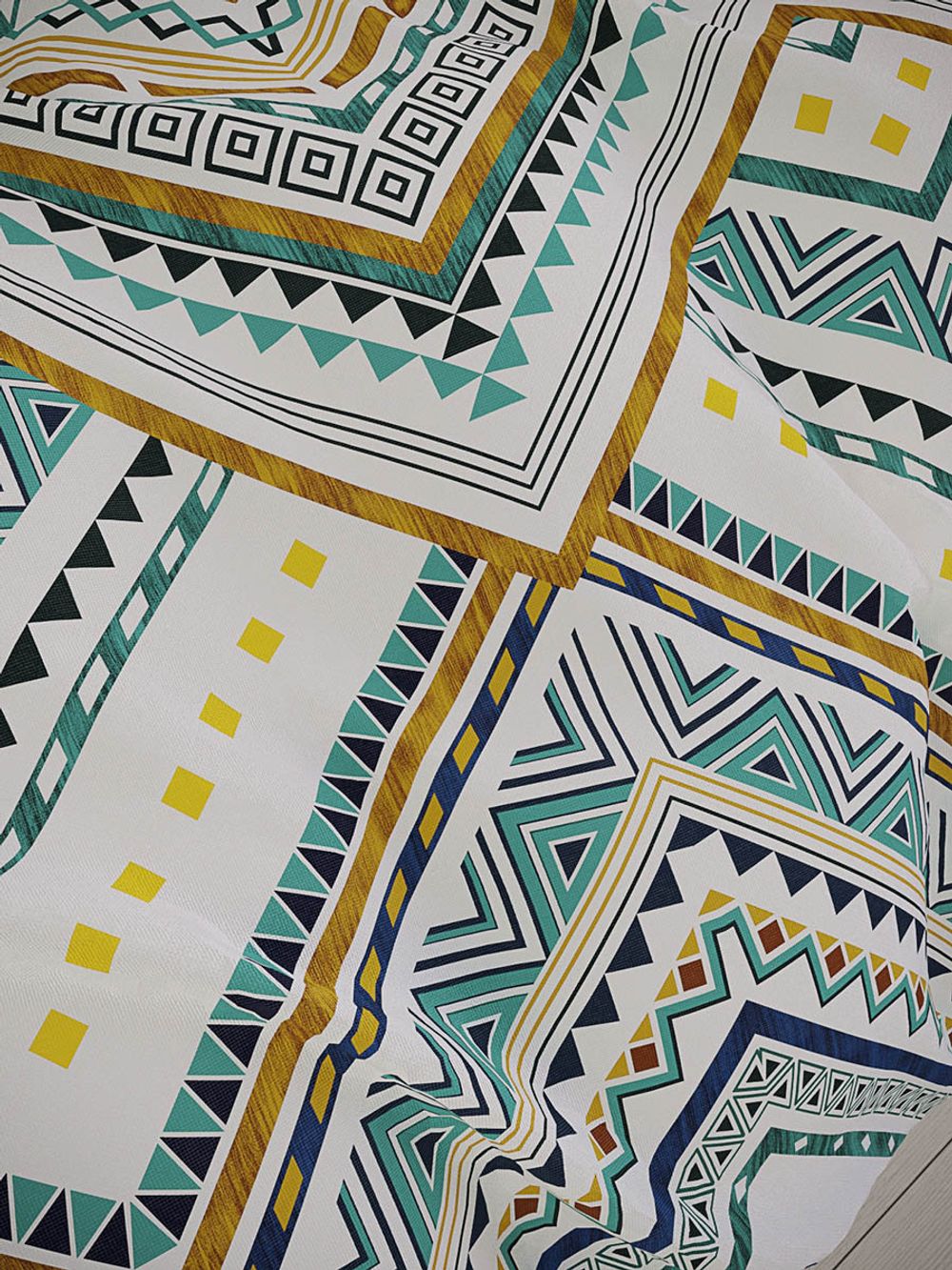 Пододеяльник перкаль Сказка "Зигзаг" евро на молнии 200x215 см