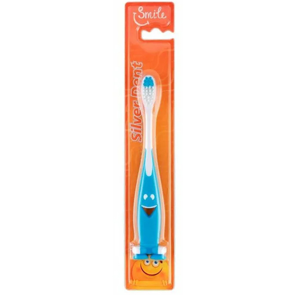 Зубная щетка для детей МОДУМ SILVER DENT Smile, Kid 889 M (8187)