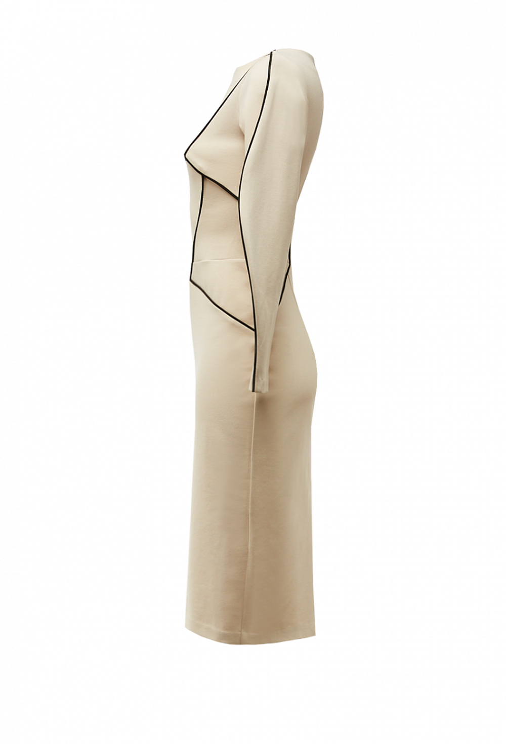 Платье футляр бежевое 01-04-20FW