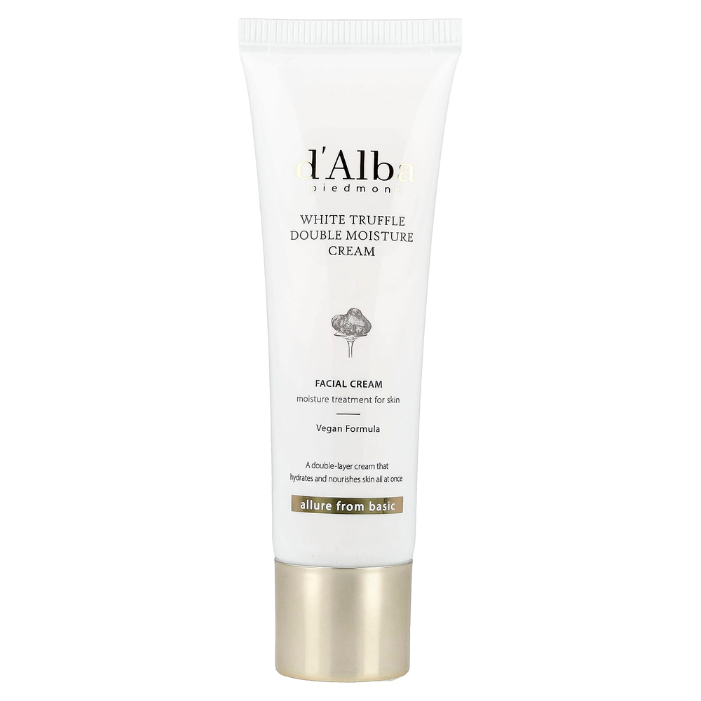 d'Alba, крем с белым трюфелем двойного увлажнения, 60 мл (2,02 жидк. унции)