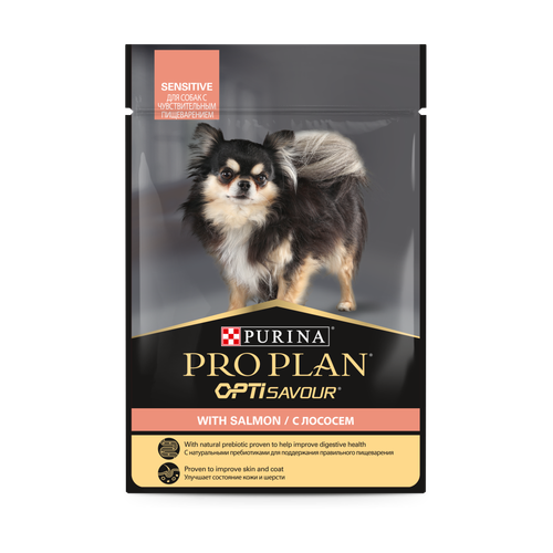 Pro plan корм консервированный для взрослых собак мелких пород optisavour sensitive