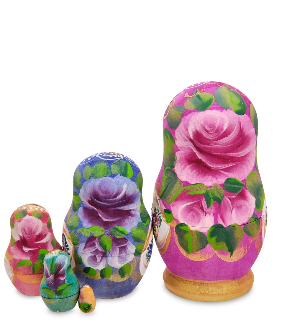 Народные промыслы МР-44/ 3-C Матрешка 5м «Василина» мал.