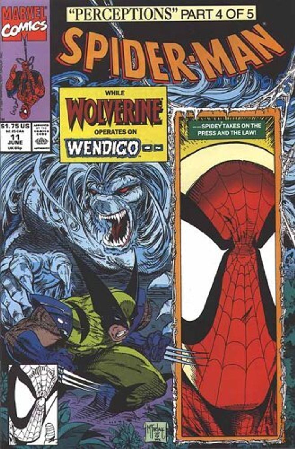 Комикс Spider-Man #8-12 Perceptions parts 1-5