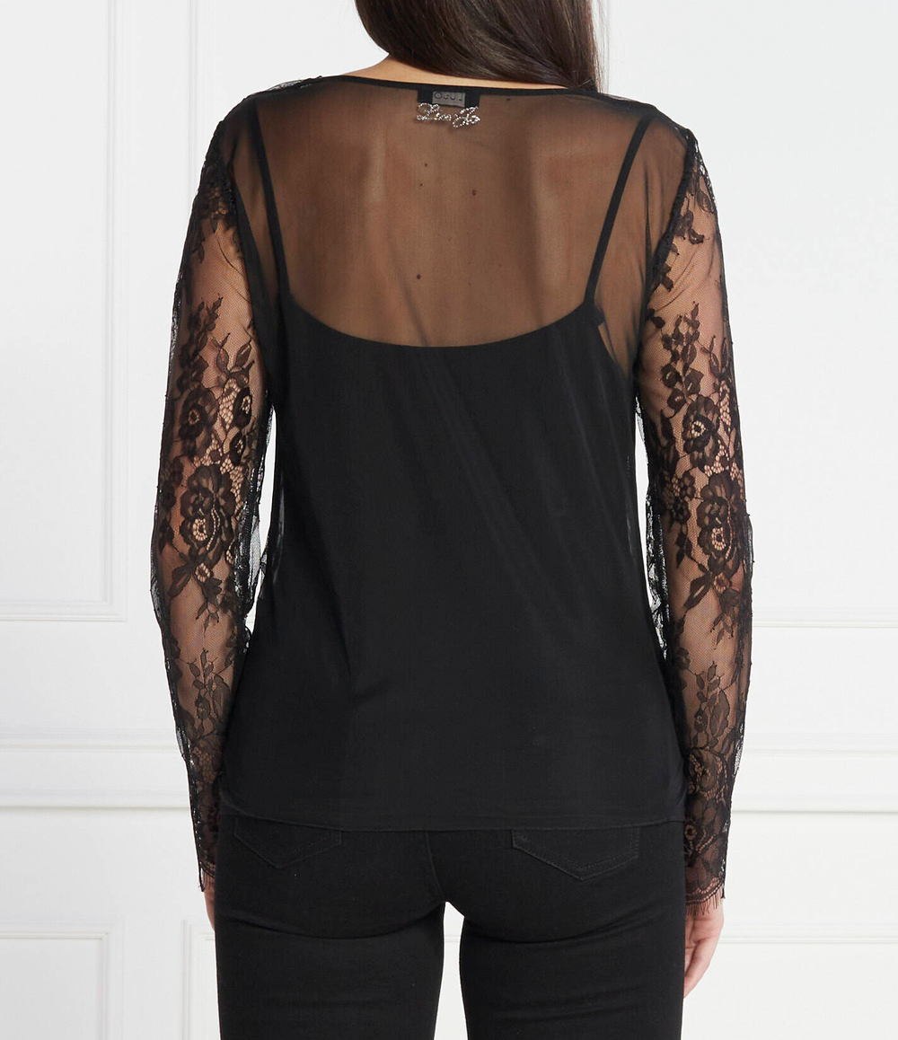 Блузка+топ Liu Jo Rose - черный(5F3083 J4583)