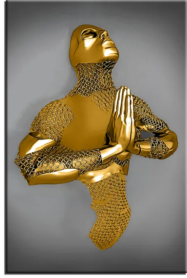 Постер "Металлическое умиротворение"