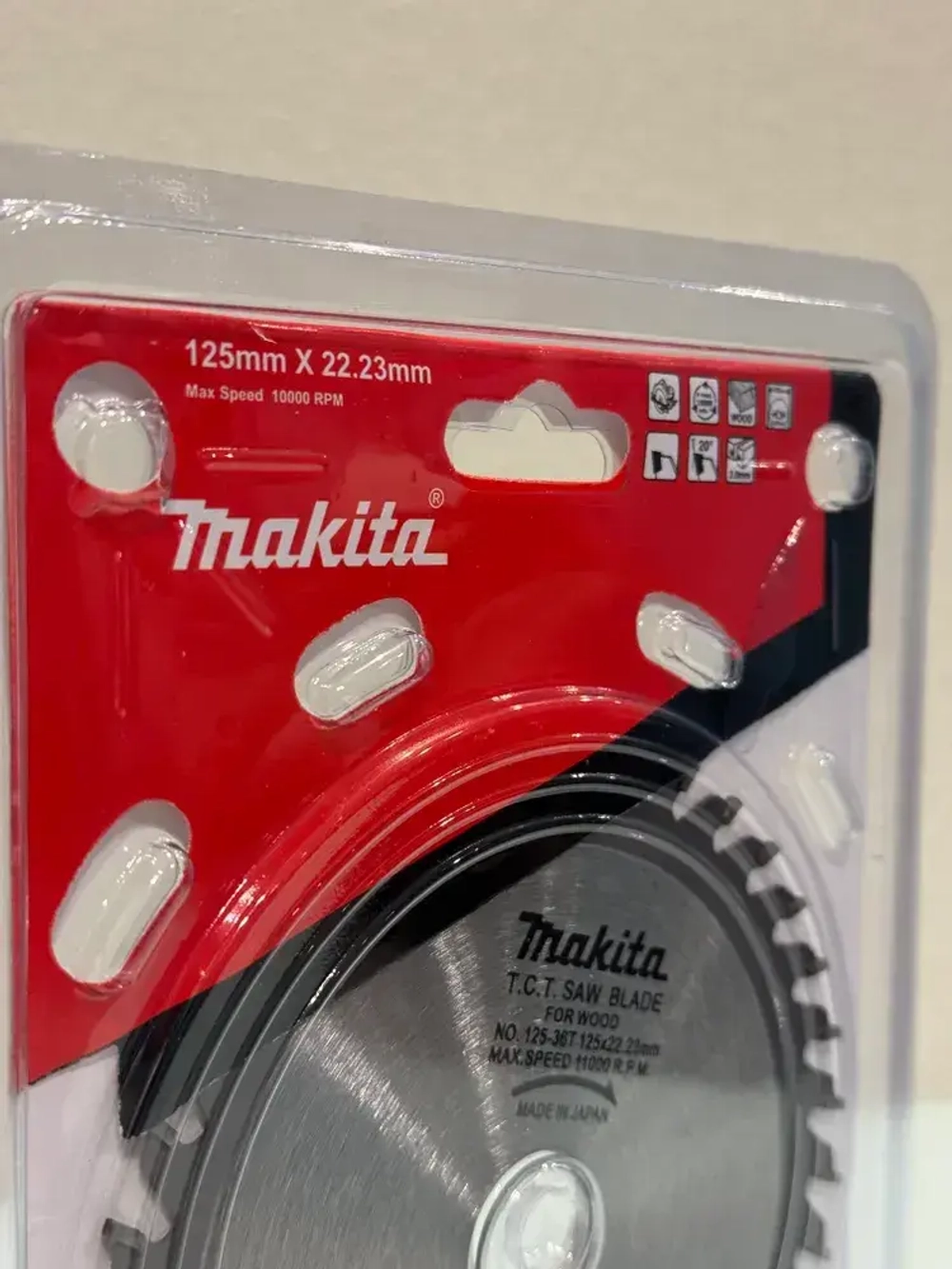 Диск пильный 125 x 2,0 x 22.23; 36 зуб.