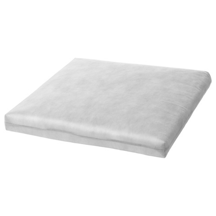 IKEA DUVHOLMEN  (ИКЕА ДУВХОЛМЕН)  -  Внутренняя подушка для кресла, внешняя серая, 50x50 см