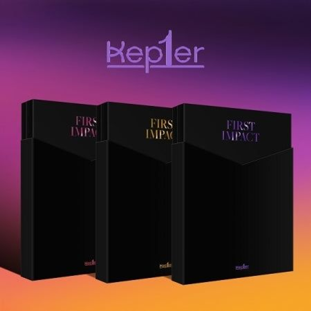 Альбом KEP1ER - FIRST IMPACT 1st Mini Album 3 Version SET