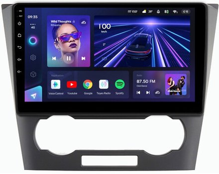 Магнитола для Chevrolet Epica 2006-2012 - Teyes CC3 монитор 9" QLED на Android 10, ТОП процессор, 4Гб+32Гб, CarPlay, 4G SIM-слот