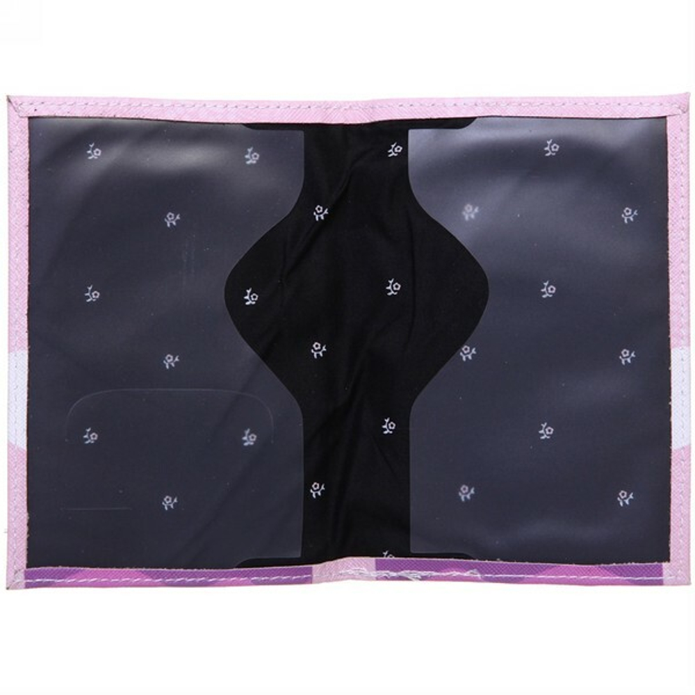 Обложка на паспорт «Travel», Веселый Единорожек, 9,5*13см