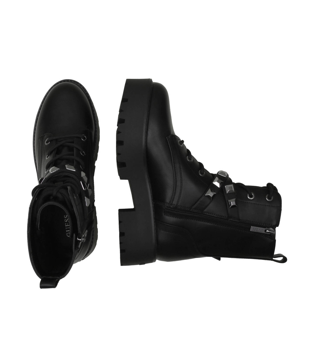 Кожаные ботильоны Guess - черный(FL8VDA ELE10)