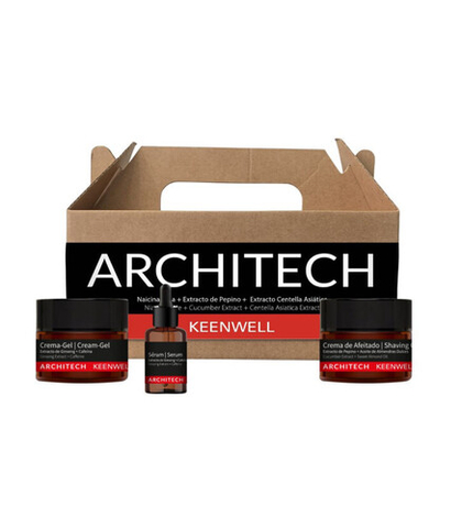 KEENWELL RITUAL ARCHITECH Набор из 3-х средств для мужчин. Shaving cream Крем для бритья, 50 мл Cream-gel Крем-гель после бритья, 50 мл Serum - сыворотка, 30 мл