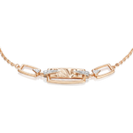 Браслет «Впечатление» из комбинированного золота c натуральными топазами white Артикул: 05-0759-00-201-1111