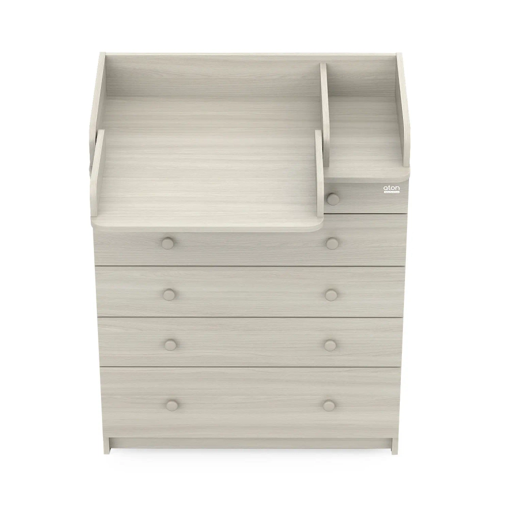 Комод Атон LEO ЛДСП 800/5 с органайзером шимо светлый